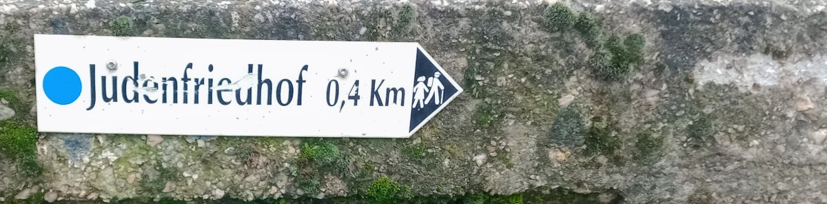 Wegweiser juedischer Friedhof Kröv 1200