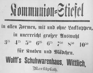 Wolff Anzeige WTB 1937 250