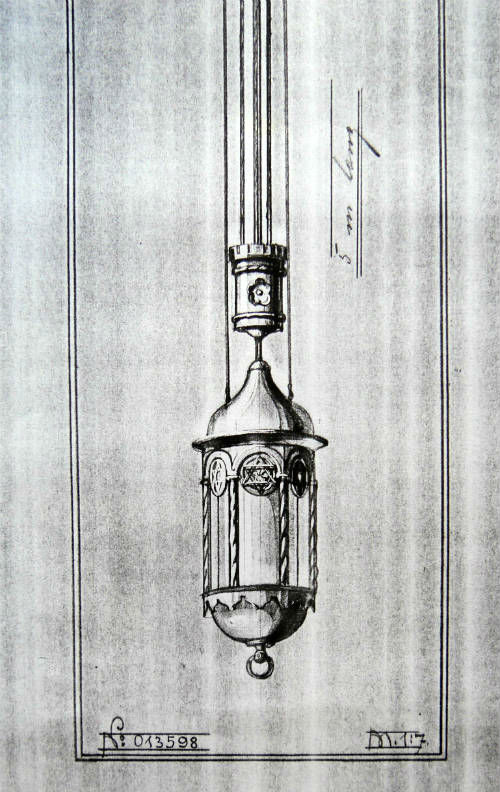 Ewiges Licht Synagoge Pläne 500